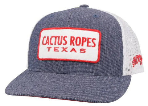 Cactus Ropes Blue White Cap