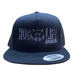 Hog Life Men's Shadow Black Cap