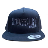 Hog Life Mns Shadow Blk Cap HLC-224