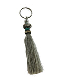 Austin Accents Sing Tail w/Beads Keychain