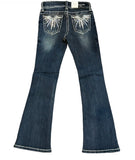 Grace Girl's Dreamcatcher Embroidered Jeans
