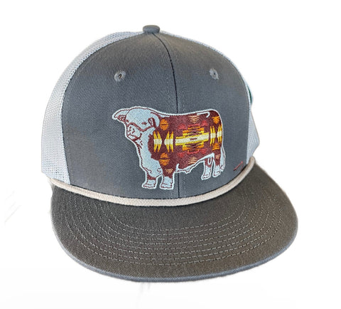 Lazy J Ranch Wear Apache Hereford Olive Cap