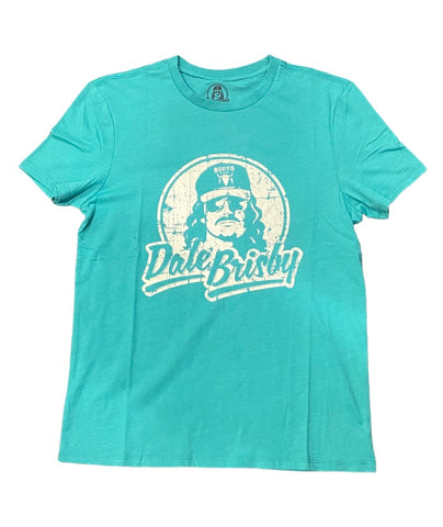 Dale Brisby Face Turquoise T-Shirt