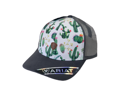 Ariat Women's White/Cactus Cap