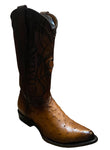 Cuadra Men's Ostrich Flame Miel Boots