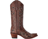 Circle G Women's Embroidery Brown Boots