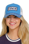 Cinch Women's Light Blue Trucker Cap