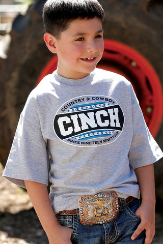 Cinch Boys Heather Grey T-Shirt