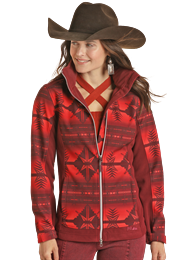 Powder River Women's Fuchsia Softshell Jacket