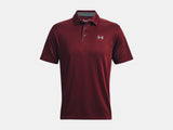 Under Armour Men's Chestnut Red Tech Polo