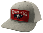 Red Dirt Men's "Rep Of Texas" Grey/White Trucker Cap RDHC68