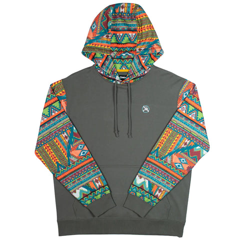 Roughy Men's "Roughy Summit" Charcoal Hoody