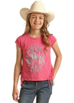 Rock&Roll Girls Desert Hot Pink T-Shirt