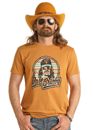 Dale Brisby Graphic Mustard T-Shirt