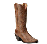 Ariat Wms Rnd Up Wngtp Brn Boot 10015290