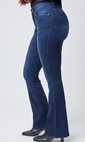 Spanish Leg Power Lycra Women's Flare Jeans