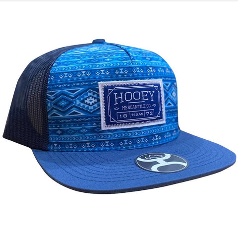 Hooey "Doc" Blue/Black Trucker Cap