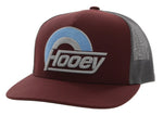 Hooey Men's "Suds" Maroon Grey Trucker Cap