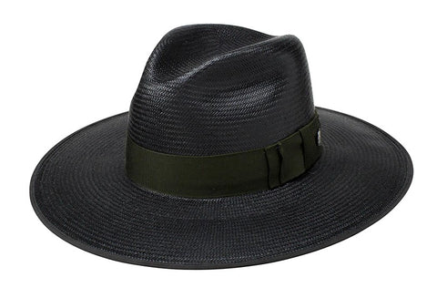 Stetson Unisex Tri-City Black Straw Hat