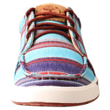 Twisted-X Wms Hooey Loper Blue Multi Casual Shoes WHYC023
