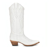 Corral Women's Embroidered White Boots