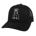 Punchy Black Trucker Cap