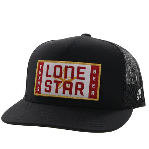 Lone Star Mns Blk Tkr Cap LS016T-BK