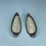 Trend Lab Women's Oval Semi P Stone Earrings 13-4345SBIV