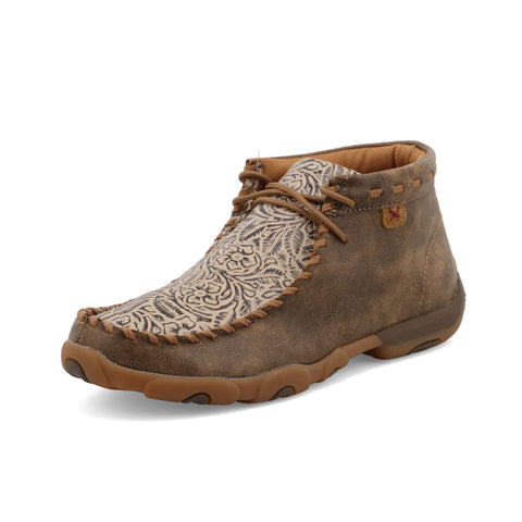 Twisted X Women's Tooled Tan Shoes