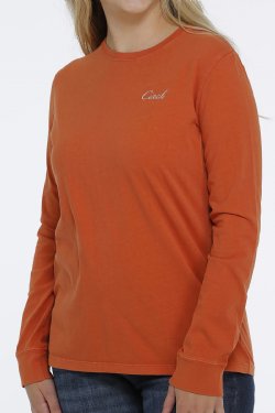 Cinch Women's Copper LS T-Shirt MSK7895001CPR