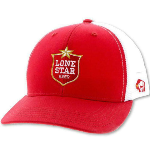 Lone Star Red Trucker Cap