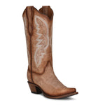 Circle G Women's Embroidered Brown Boots
